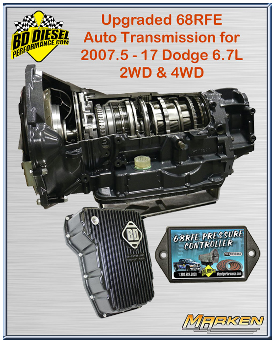 BD Diesel Upgraded Transmissions for Duramax, Cummins, Ford Diesels
